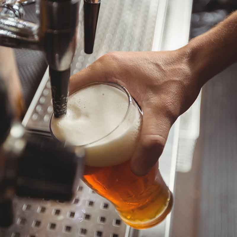 Birra alla spina piccola – KBeach Bibione